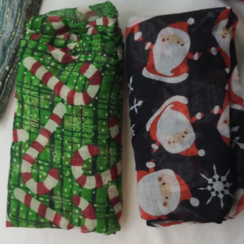 Lot of 9 infinity scarves including Halloween ๐ Christmas ๐ and more! - Picture 3 of 16